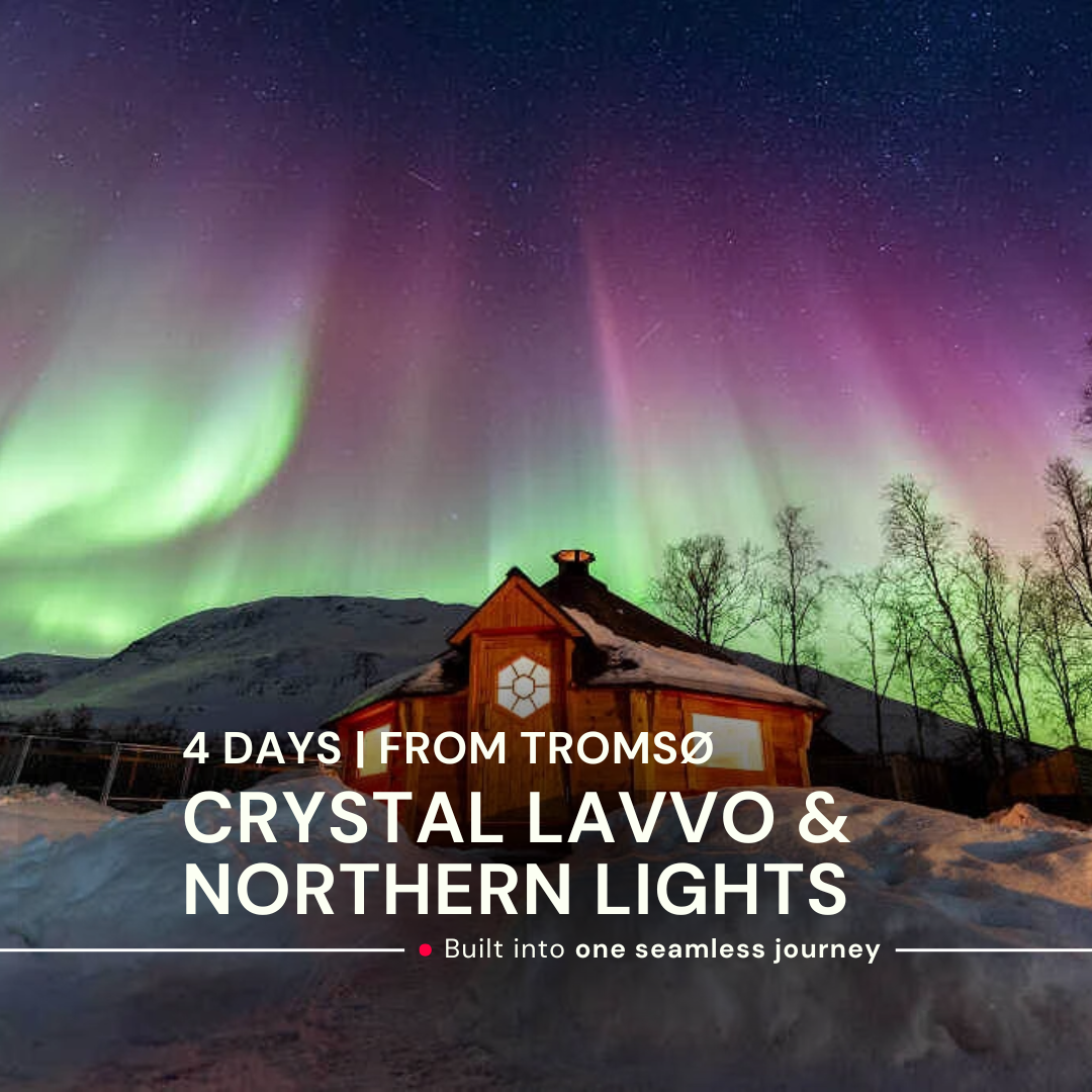 Crystal lavvo & northern lights