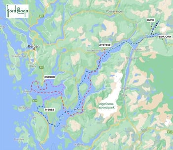 Mapen av FjordSaga