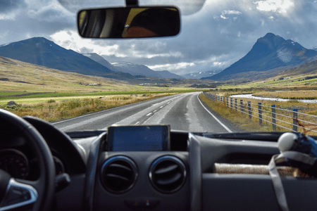 Iceland drive