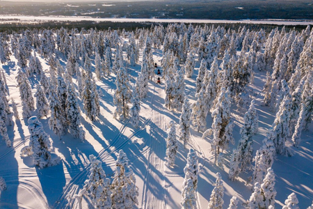 Snowmobiling